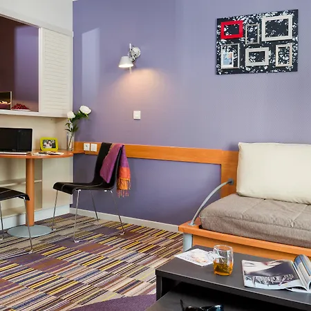 Adagio Buttes Chaumont Lägenhetshotell Paris