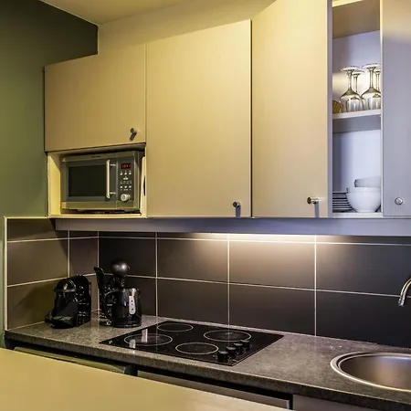 Lägenhetshotell Adagio Buttes Chaumont Paris