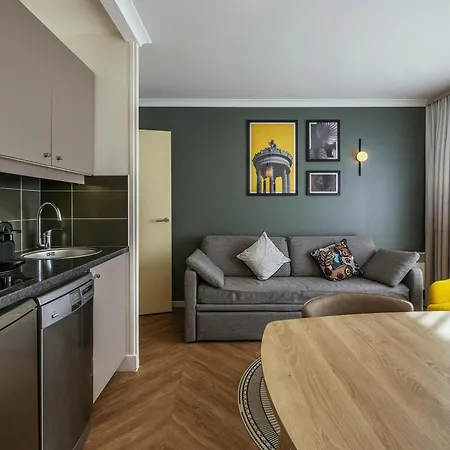 公寓式酒店 巴黎肖蒙山丘阿德吉奥公寓式酒店