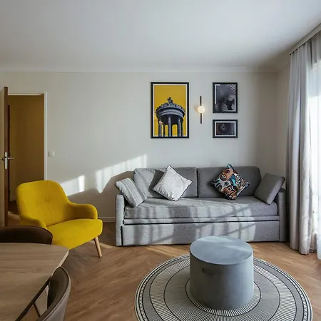 巴黎肖蒙山丘阿德吉奥公寓式酒店 巴黎